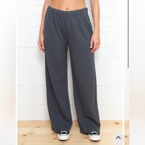 Brandy Melville Anastasia Sweatpants Charcoal